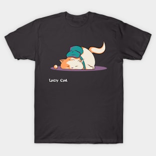 Lazy Cat (School Days) T-Shirt